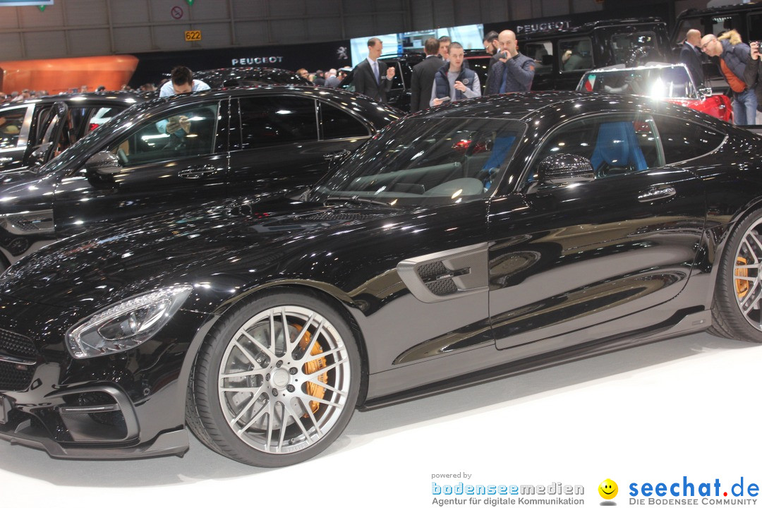 Internationale Auto-Salon Genf 2016 - Schweiz, 04.03.2016