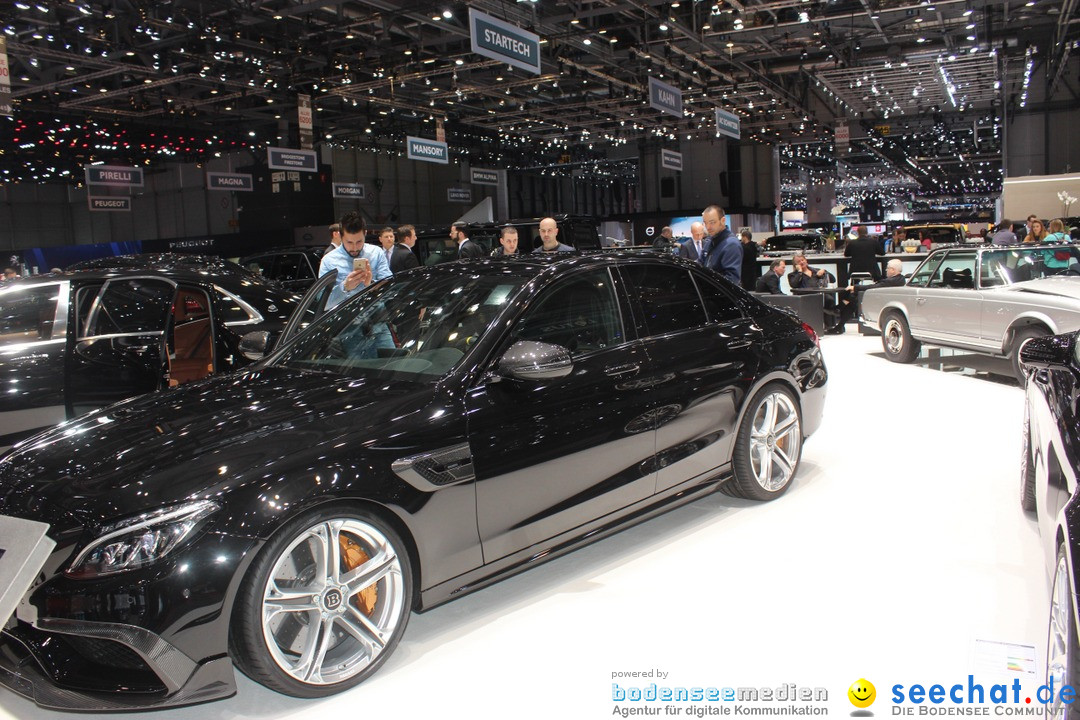 Internationale Auto-Salon Genf 2016 - Schweiz, 04.03.2016