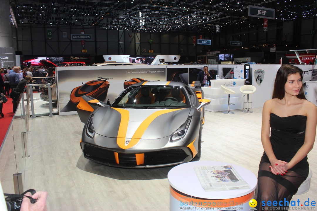 Internationale Auto-Salon Genf 2016 - Schweiz, 04.03.2016