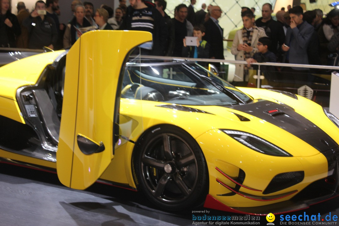 Internationale Auto-Salon Genf 2016 - Schweiz, 04.03.2016