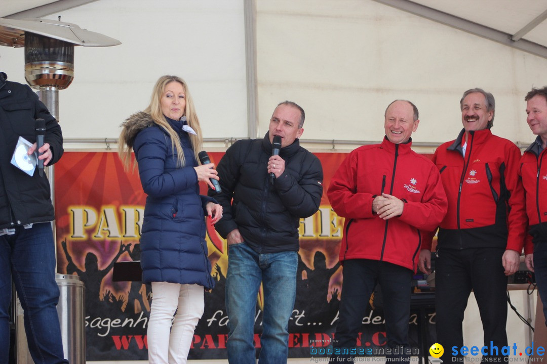 1. Schlager im Schnee auf der Molseralp, Flumserberg - Schweiz, 13.03.2016