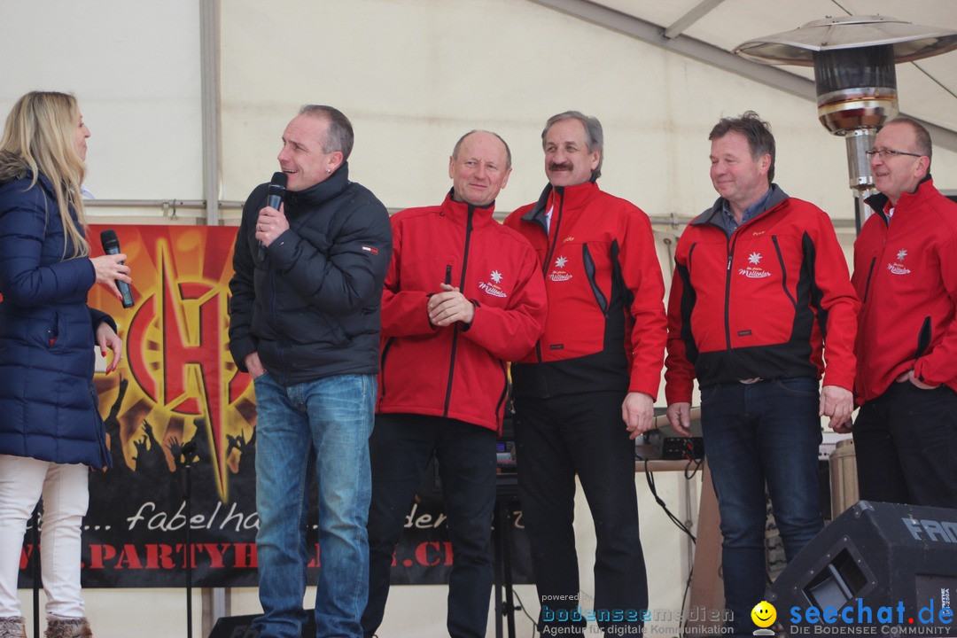 1. Schlager im Schnee auf der Molseralp, Flumserberg - Schweiz, 13.03.2016