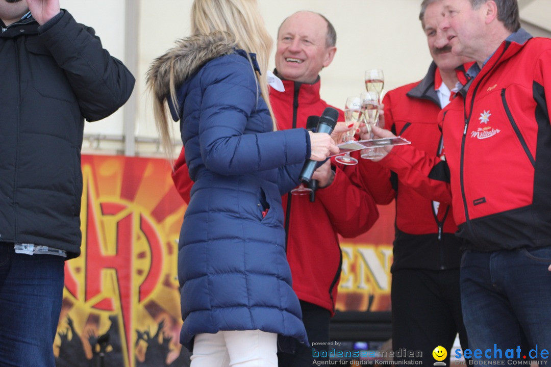 1. Schlager im Schnee auf der Molseralp, Flumserberg - Schweiz, 13.03.2016