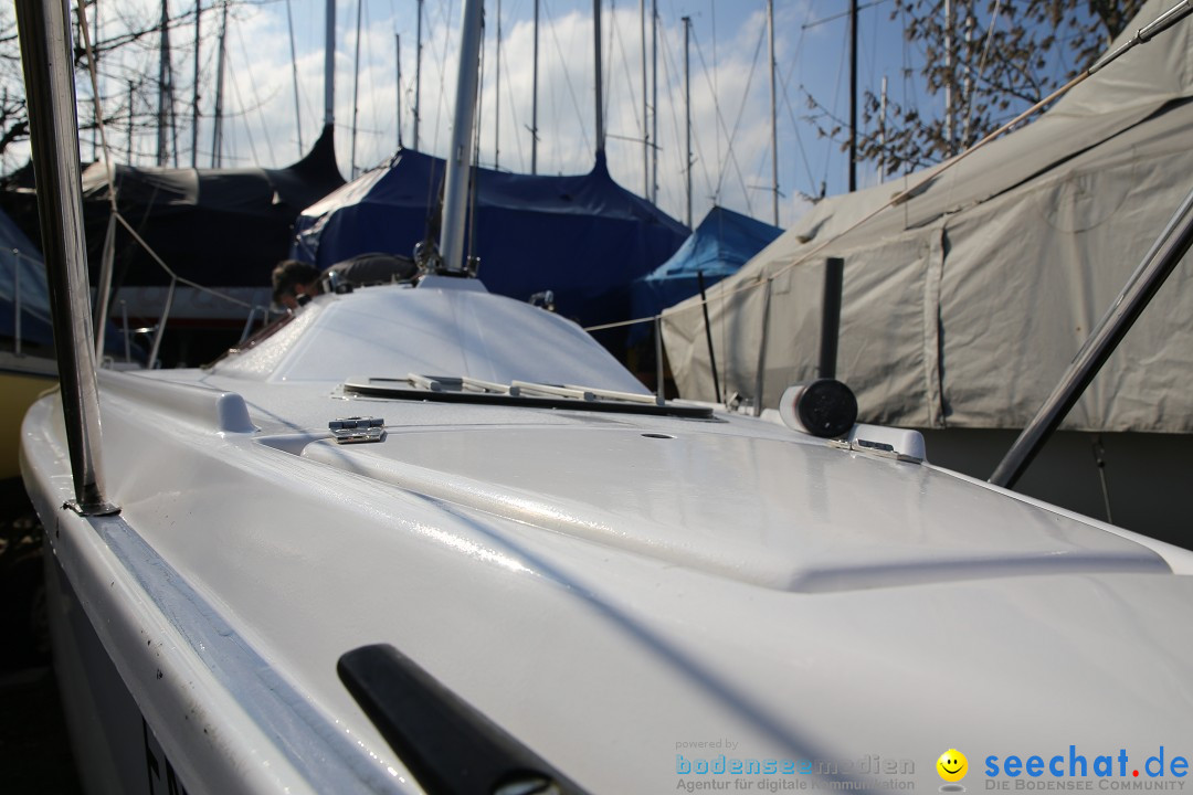 Bodenseeboot - Bootsaufbereitung: Langenargen am Bodensee, 13.03.2016