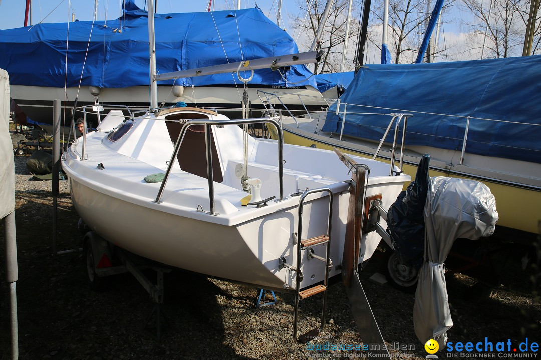 Bodenseeboot - Bootsaufbereitung: Langenargen am Bodensee, 13.03.2016