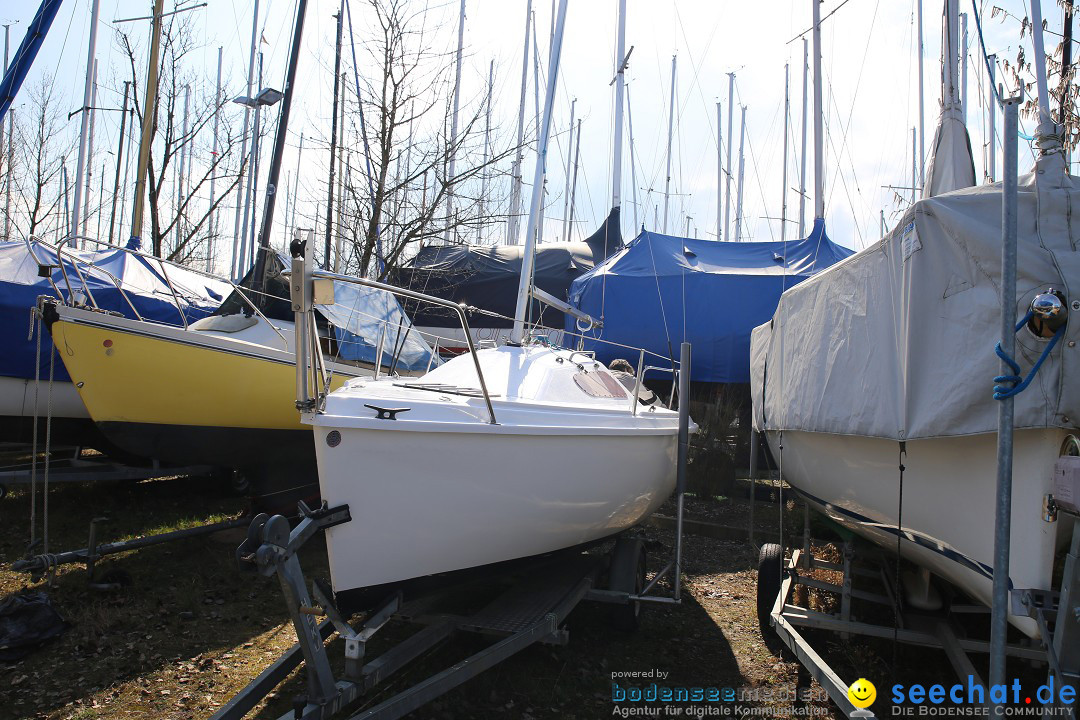 Bodenseeboot - Bootsaufbereitung: Langenargen am Bodensee, 13.03.2016