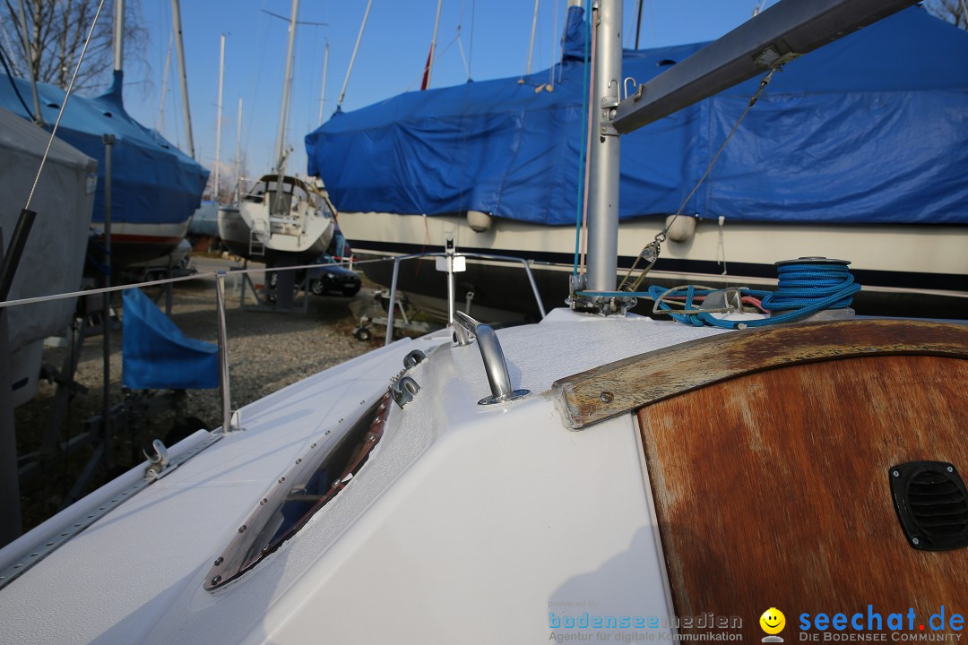 Bodenseeboot - Bootsaufbereitung: Langenargen am Bodensee, 13.03.2016