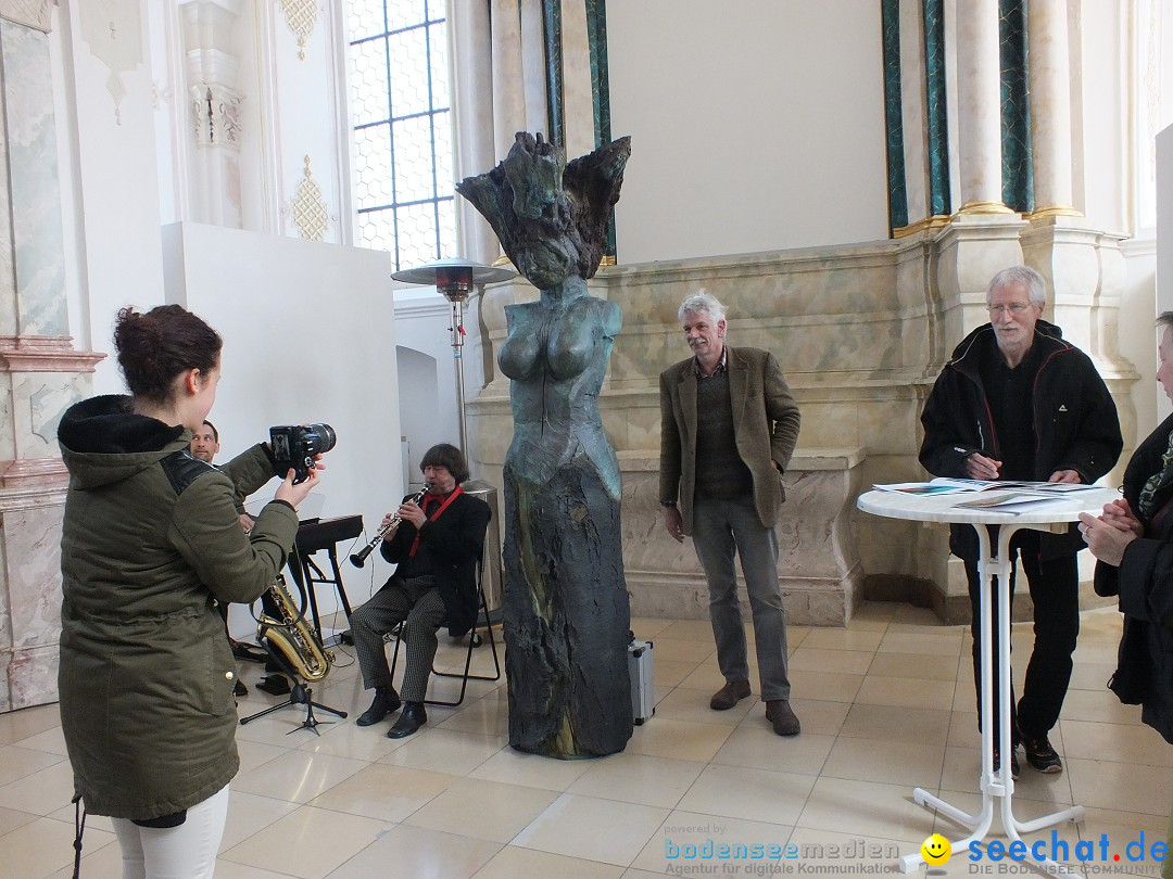 Vernissage - Willibrord Haas: Barockschloss Mochental, 20.03.2016