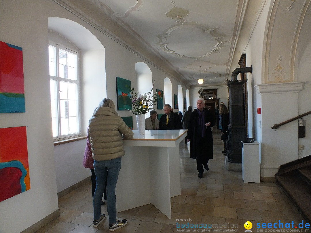 Vernissage - Willibrord Haas: Barockschloss Mochental, 20.03.2016