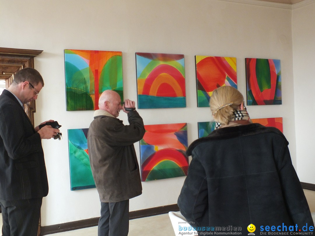 Vernissage - Willibrord Haas: Barockschloss Mochental, 20.03.2016