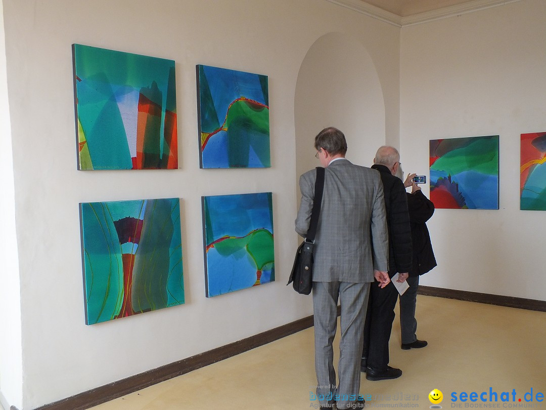 Vernissage - Willibrord Haas: Barockschloss Mochental, 20.03.2016