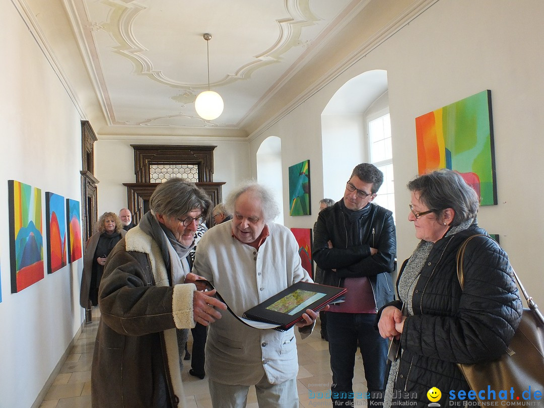 Vernissage - Willibrord Haas: Barockschloss Mochental, 20.03.2016