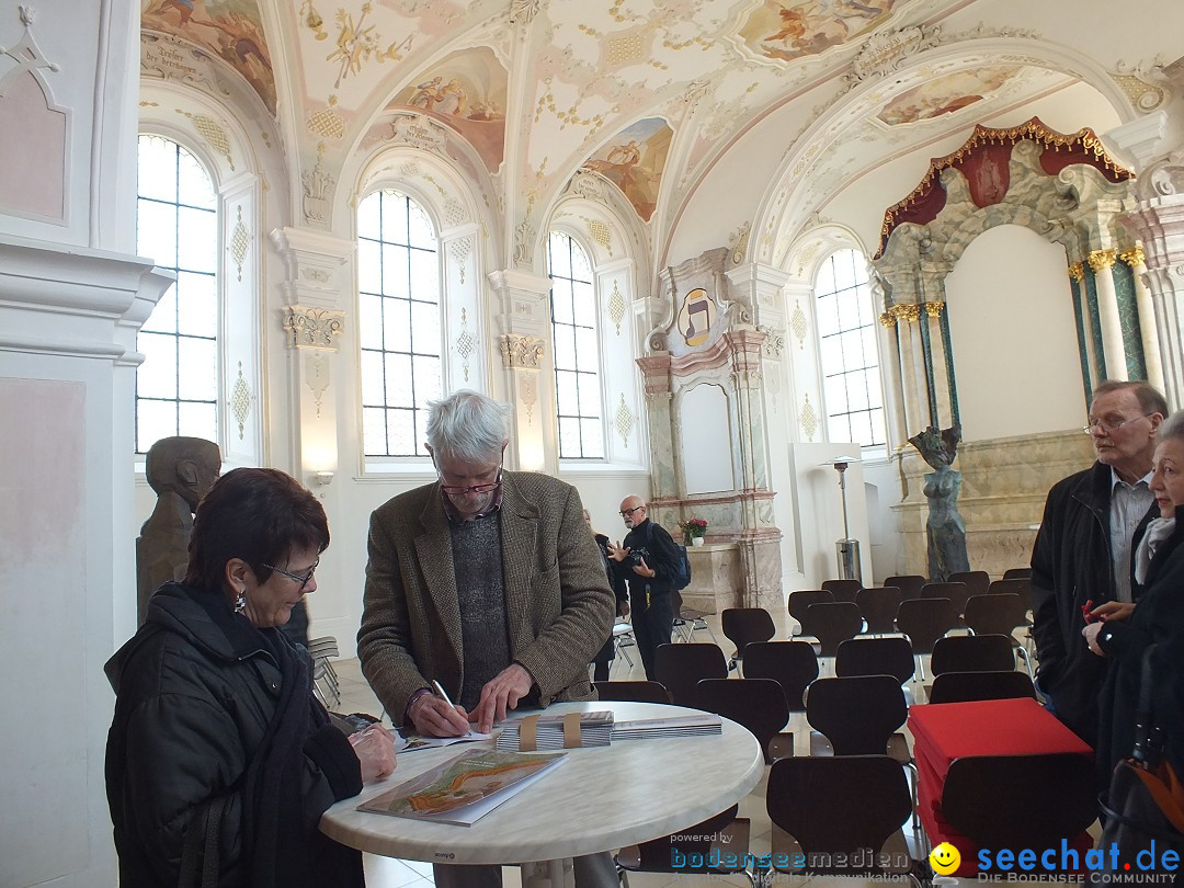 Vernissage - Willibrord Haas: Barockschloss Mochental, 20.03.2016