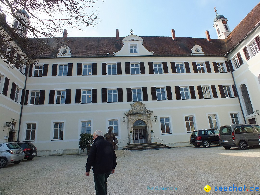 Vernissage - Willibrord Haas: Barockschloss Mochental, 20.03.2016