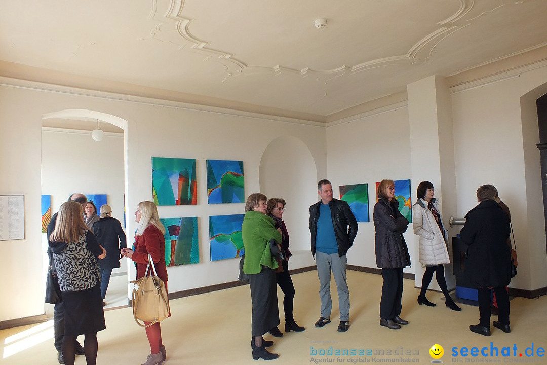 Vernissage - Willibrord Haas: Barockschloss Mochental, 20.03.2016