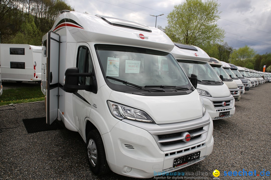 CARAVAN MESSE BODENSEE bei Caramobil: Stockach am Bodensee, 16.04.2016