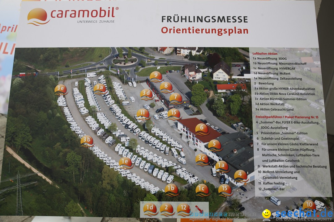 CARAVAN MESSE BODENSEE bei Caramobil: Stockach am Bodensee, 16.04.2016