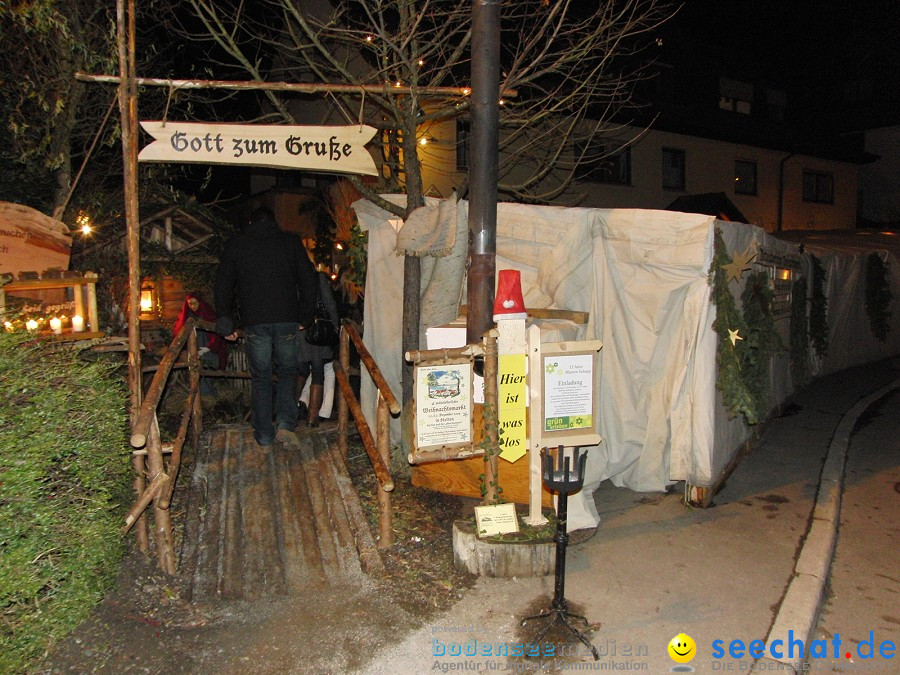 Mittelalter-Weihnachtsmarkt in Stetten am Bodensee am 12.12.2009