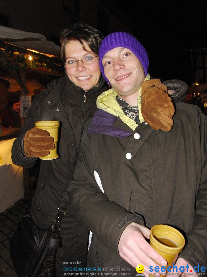 Mittelalter-Weihnachtsmarkt in Stetten am Bodensee am 12.12.2009