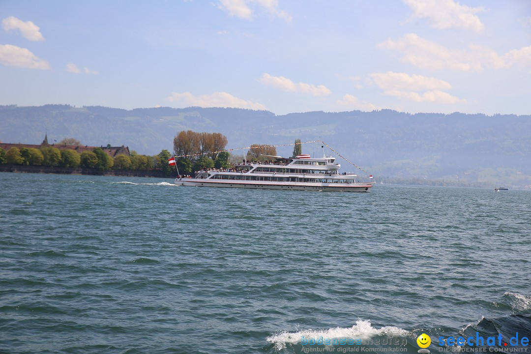 45. Internationale Flottensternfahrt: Bodensee - Bregenz, 30.04.2016