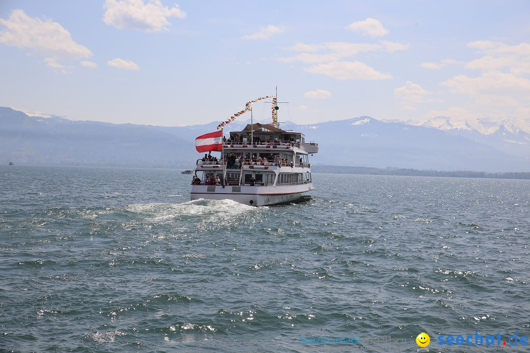 45. Internationale Flottensternfahrt: Bodensee - Bregenz, 30.04.2016