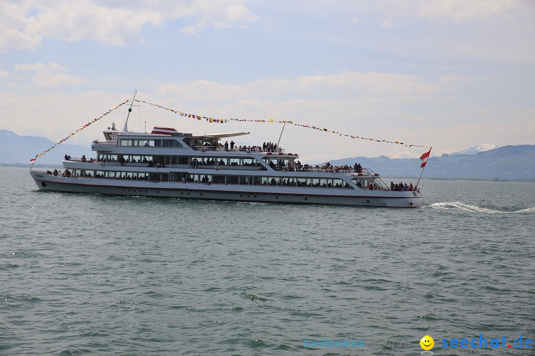 45. Internationale Flottensternfahrt: Bodensee - Bregenz, 30.04.2016