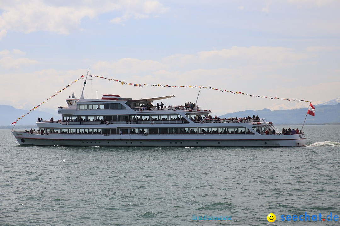 45. Internationale Flottensternfahrt: Bodensee - Bregenz, 30.04.2016