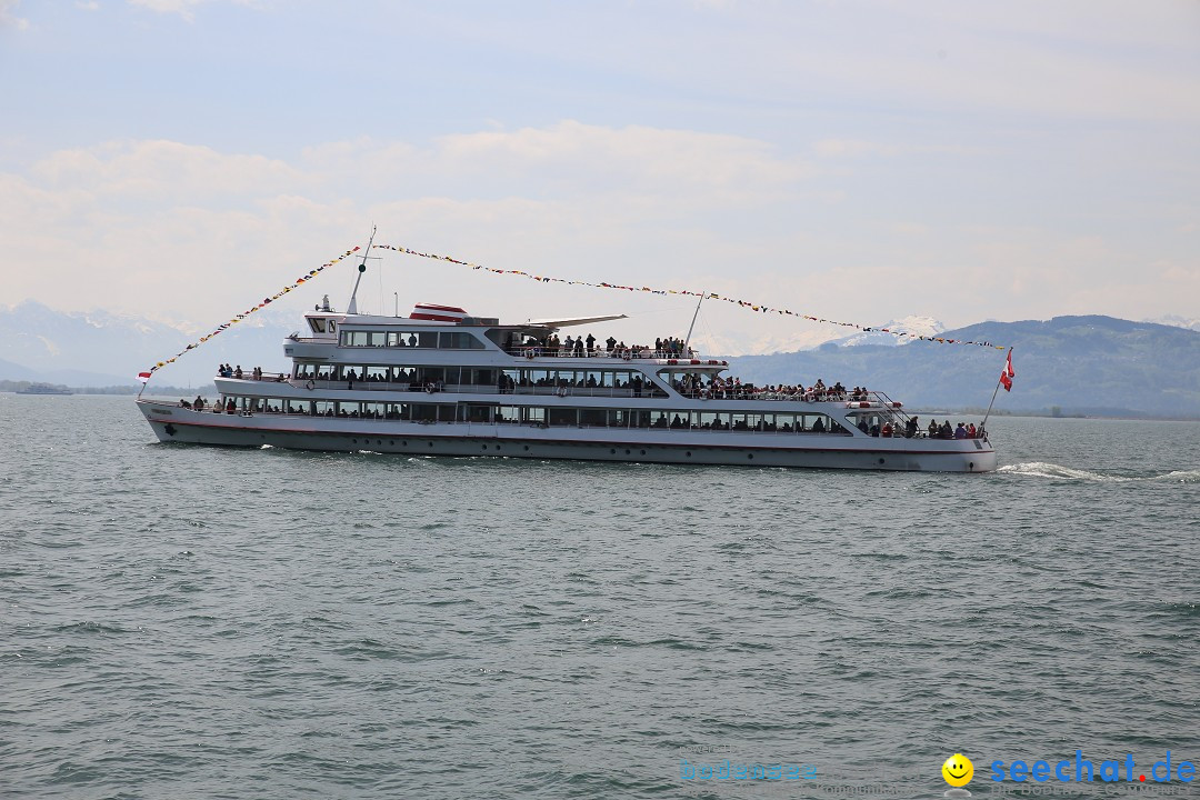 45. Internationale Flottensternfahrt: Bodensee - Bregenz, 30.04.2016