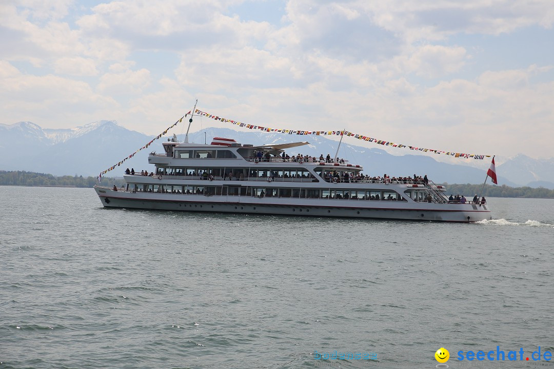 45. Internationale Flottensternfahrt: Bodensee - Bregenz, 30.04.2016