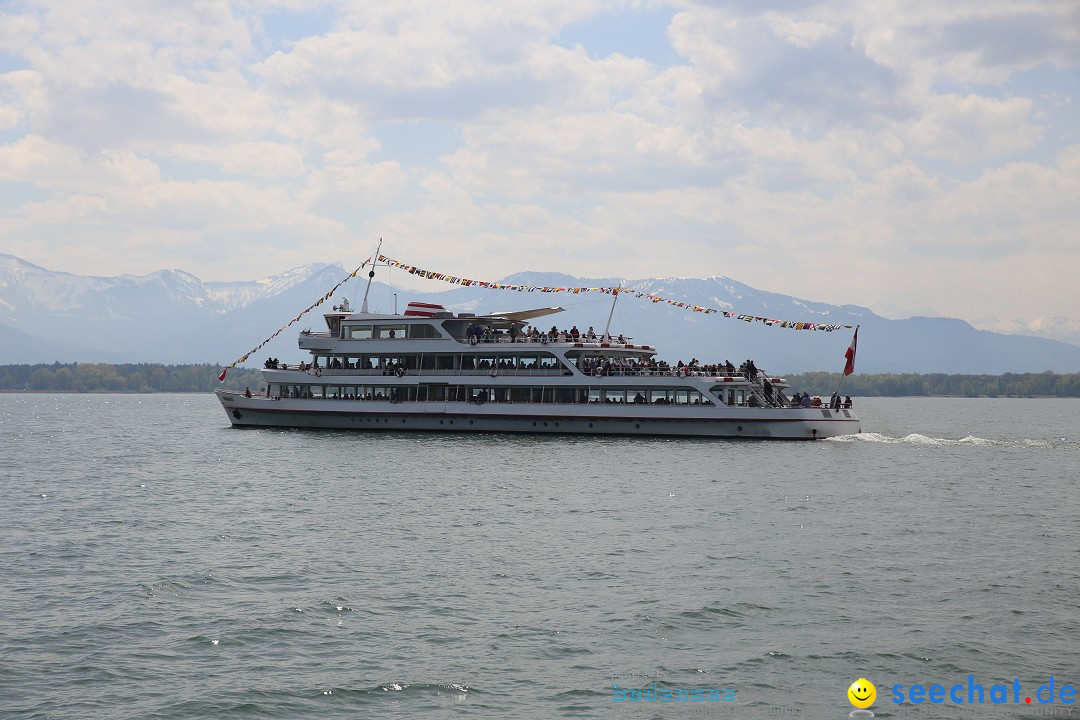 45. Internationale Flottensternfahrt: Bodensee - Bregenz, 30.04.2016