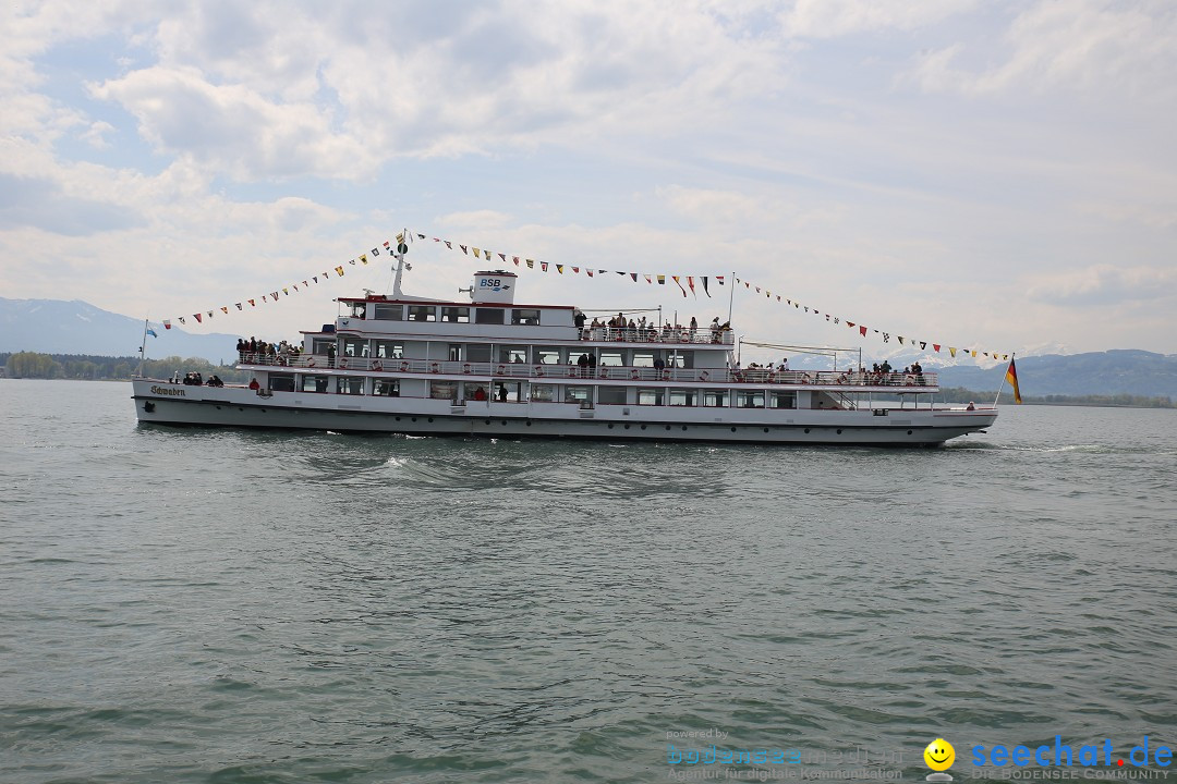 45. Internationale Flottensternfahrt: Bodensee - Bregenz, 30.04.2016