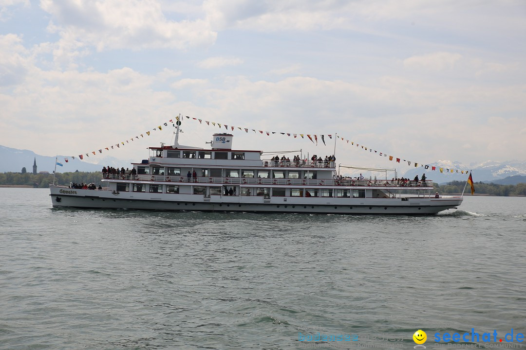 45. Internationale Flottensternfahrt: Bodensee - Bregenz, 30.04.2016