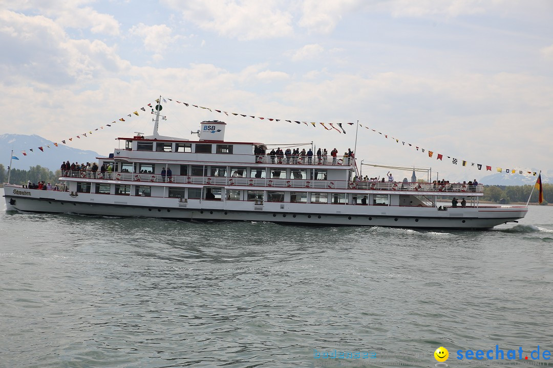 45. Internationale Flottensternfahrt: Bodensee - Bregenz, 30.04.2016