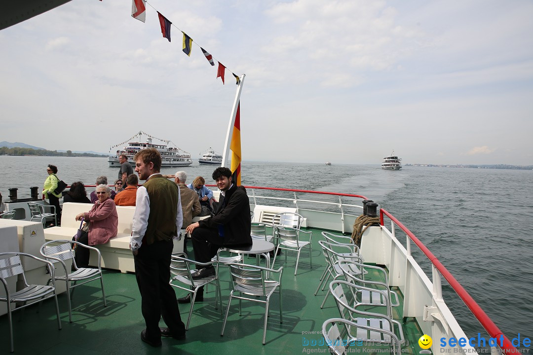 45. Internationale Flottensternfahrt: Bodensee - Bregenz, 30.04.2016