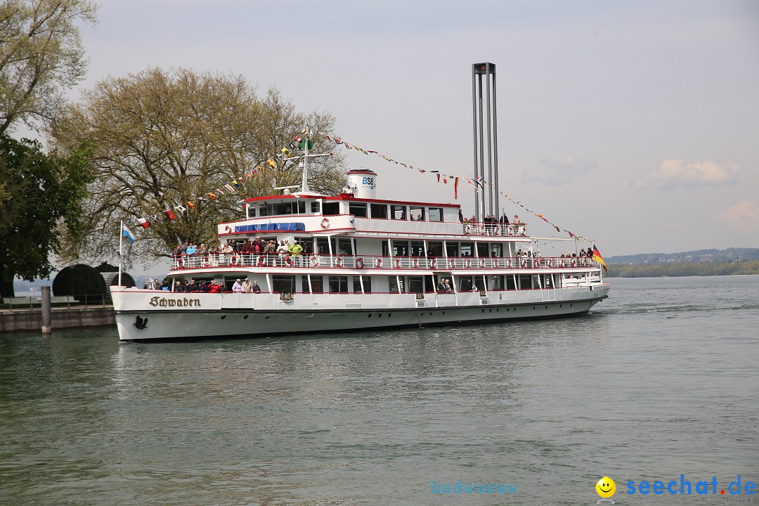 45. Internationale Flottensternfahrt: Bodensee - Bregenz, 30.04.2016