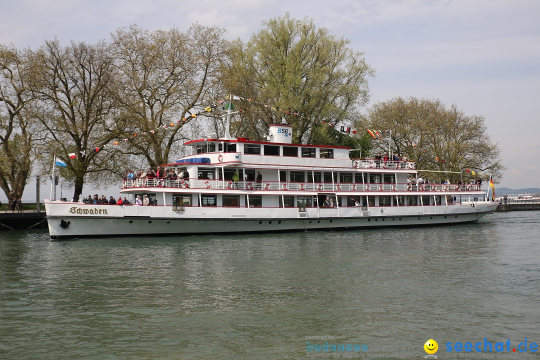 45. Internationale Flottensternfahrt: Bodensee - Bregenz, 30.04.2016