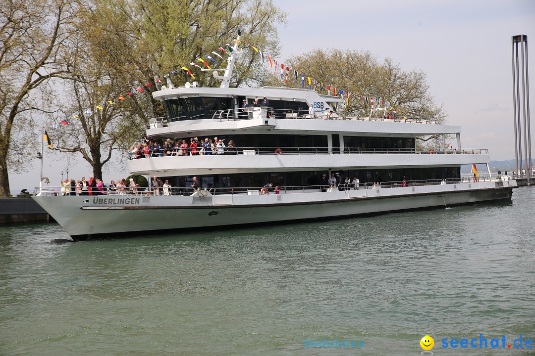 45. Internationale Flottensternfahrt: Bodensee - Bregenz, 30.04.2016