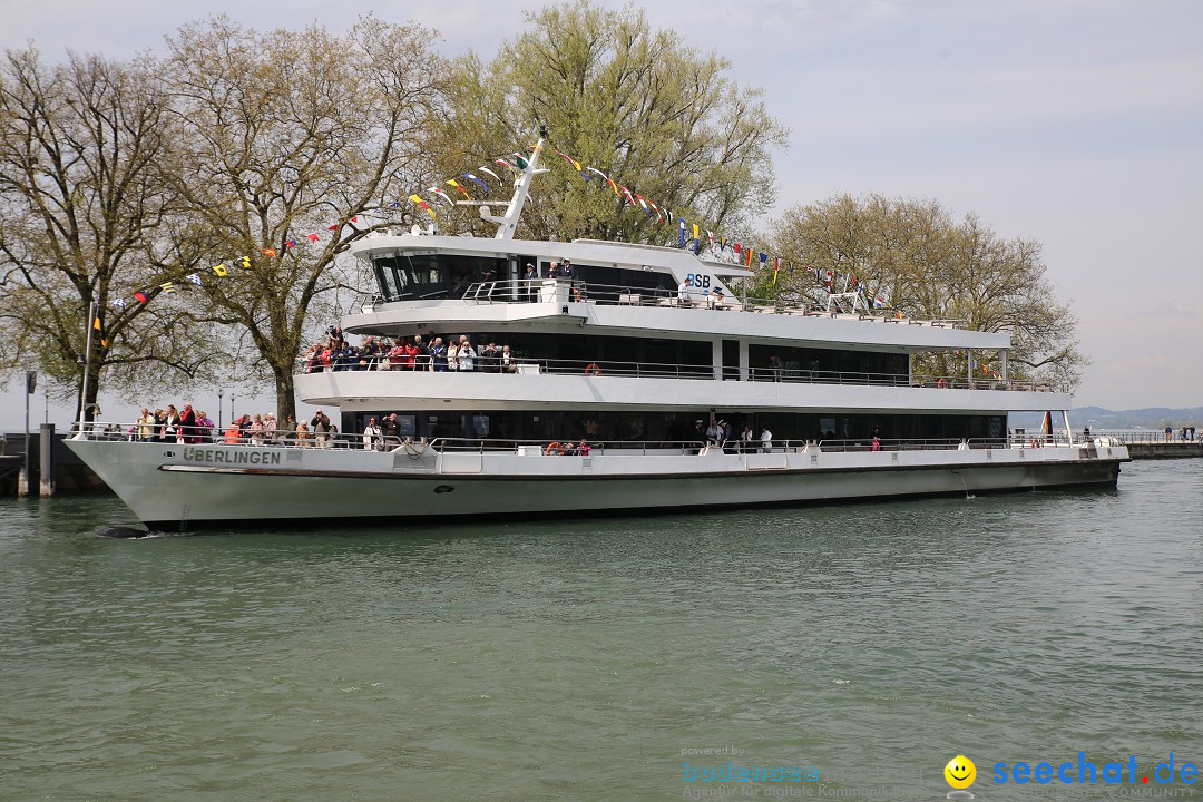 45. Internationale Flottensternfahrt: Bodensee - Bregenz, 30.04.2016