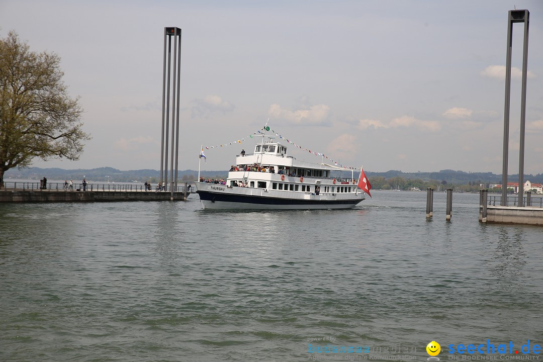 45. Internationale Flottensternfahrt: Bodensee - Bregenz, 30.04.2016