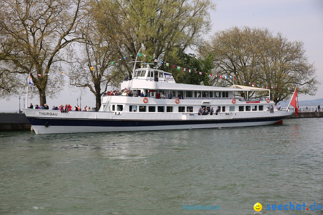 45. Internationale Flottensternfahrt: Bodensee - Bregenz, 30.04.2016