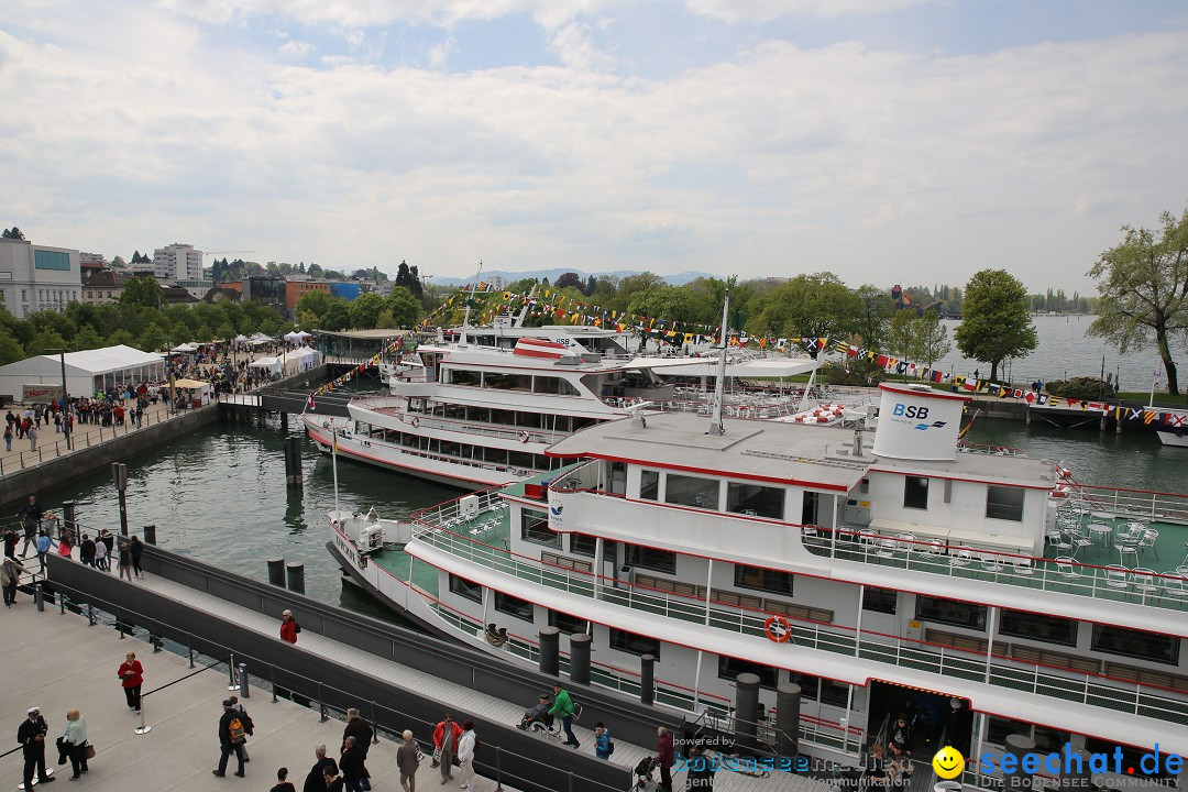 45. Internationale Flottensternfahrt: Bodensee - Bregenz, 30.04.2016