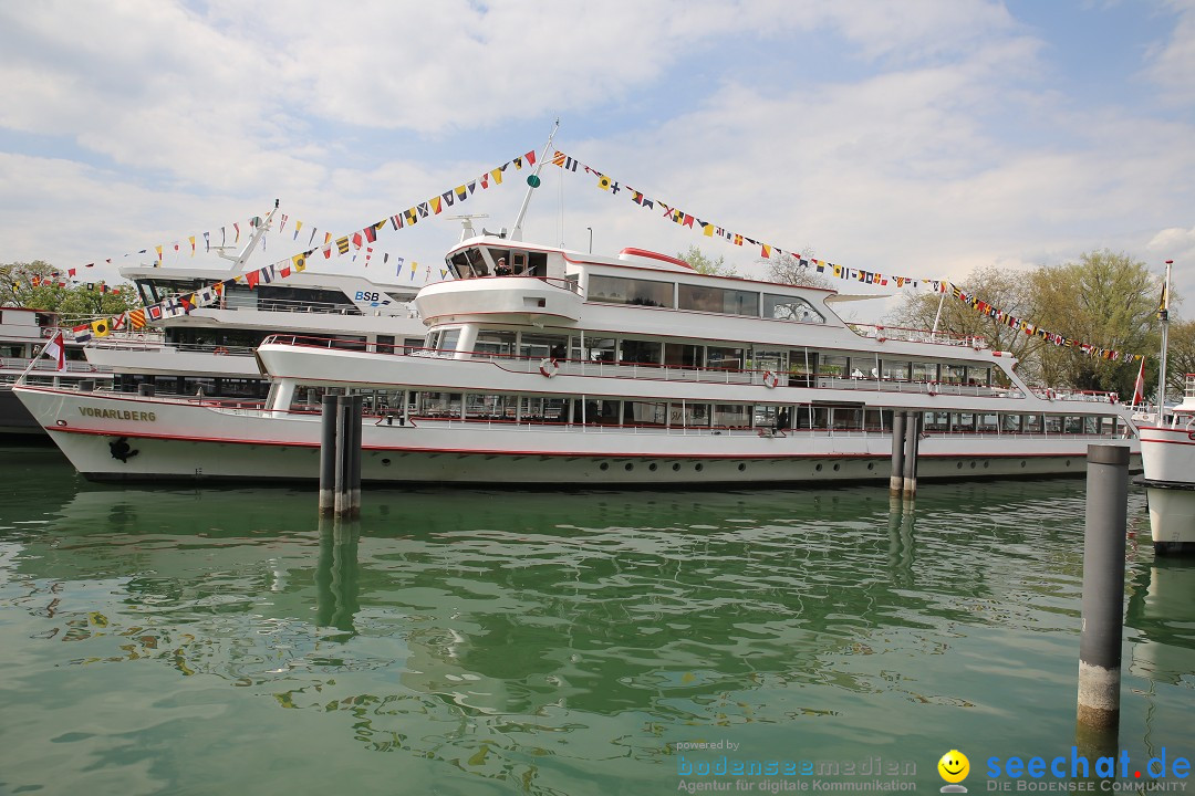 45. Internationale Flottensternfahrt: Bodensee - Bregenz, 30.04.2016