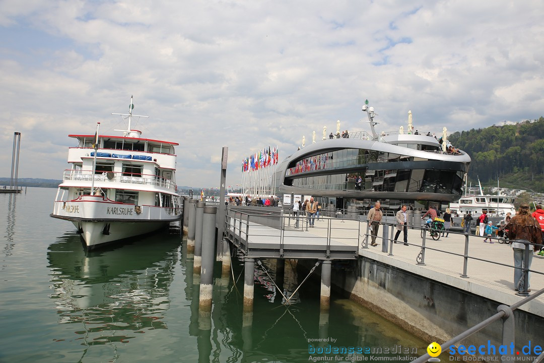 45. Internationale Flottensternfahrt: Bodensee - Bregenz, 30.04.2016