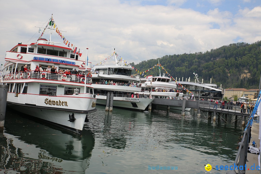 45. Internationale Flottensternfahrt: Bodensee - Bregenz, 30.04.2016