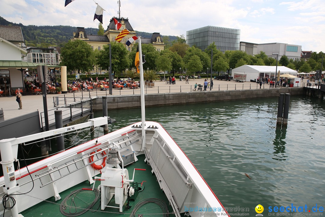 45. Internationale Flottensternfahrt: Bodensee - Bregenz, 30.04.2016