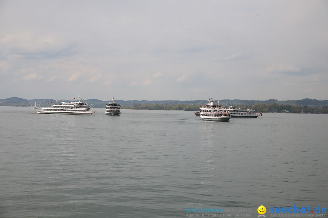 45. Internationale Flottensternfahrt: Bodensee - Bregenz, 30.04.2016