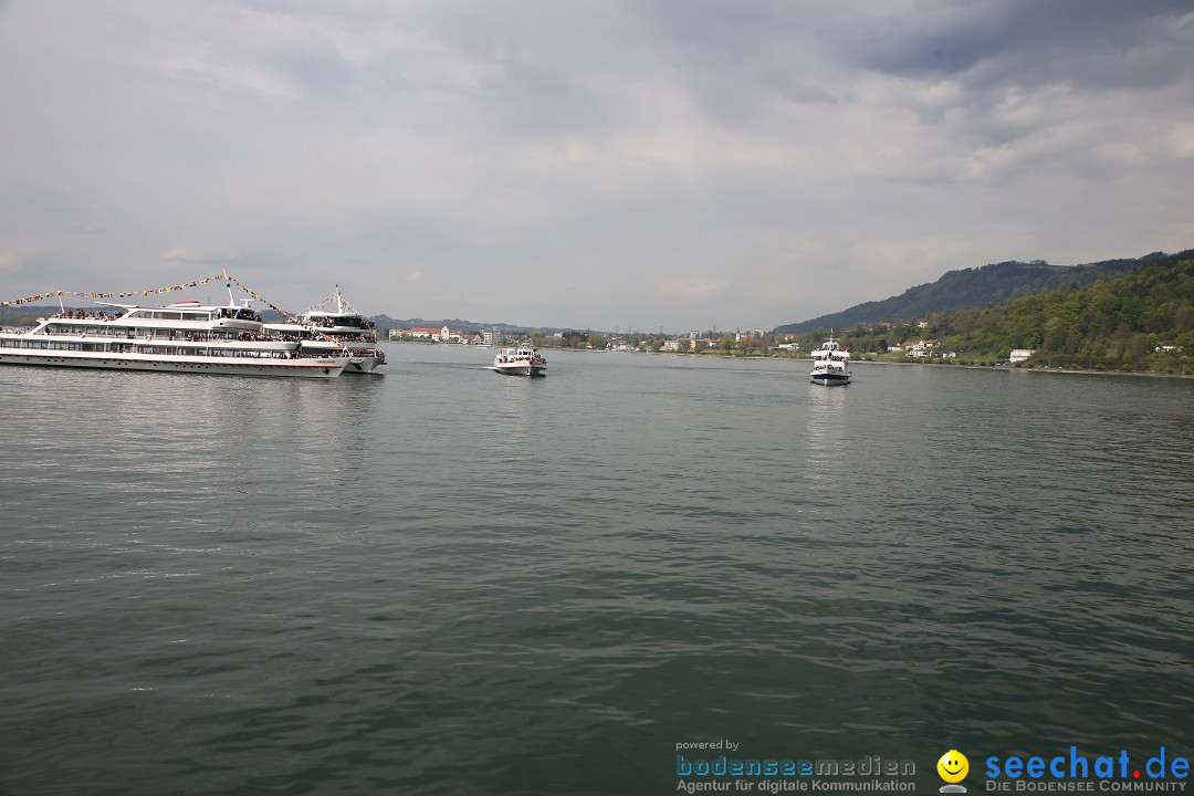 45. Internationale Flottensternfahrt: Bodensee - Bregenz, 30.04.2016