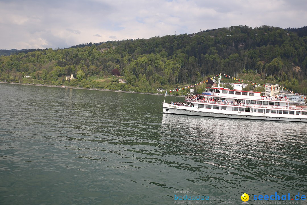 45. Internationale Flottensternfahrt: Bodensee - Bregenz, 30.04.2016