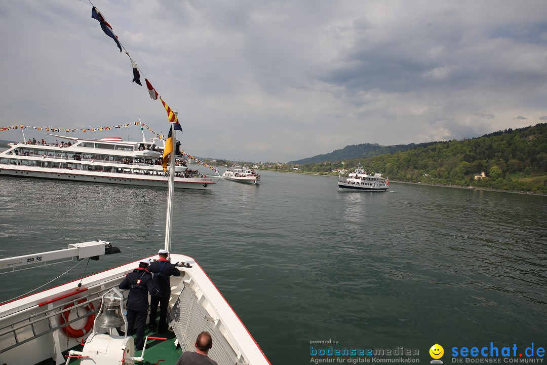 45. Internationale Flottensternfahrt: Bodensee - Bregenz, 30.04.2016