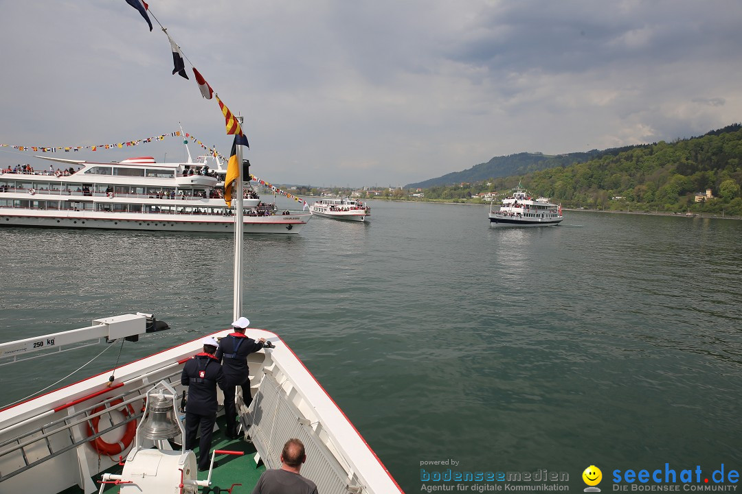 45. Internationale Flottensternfahrt: Bodensee - Bregenz, 30.04.2016